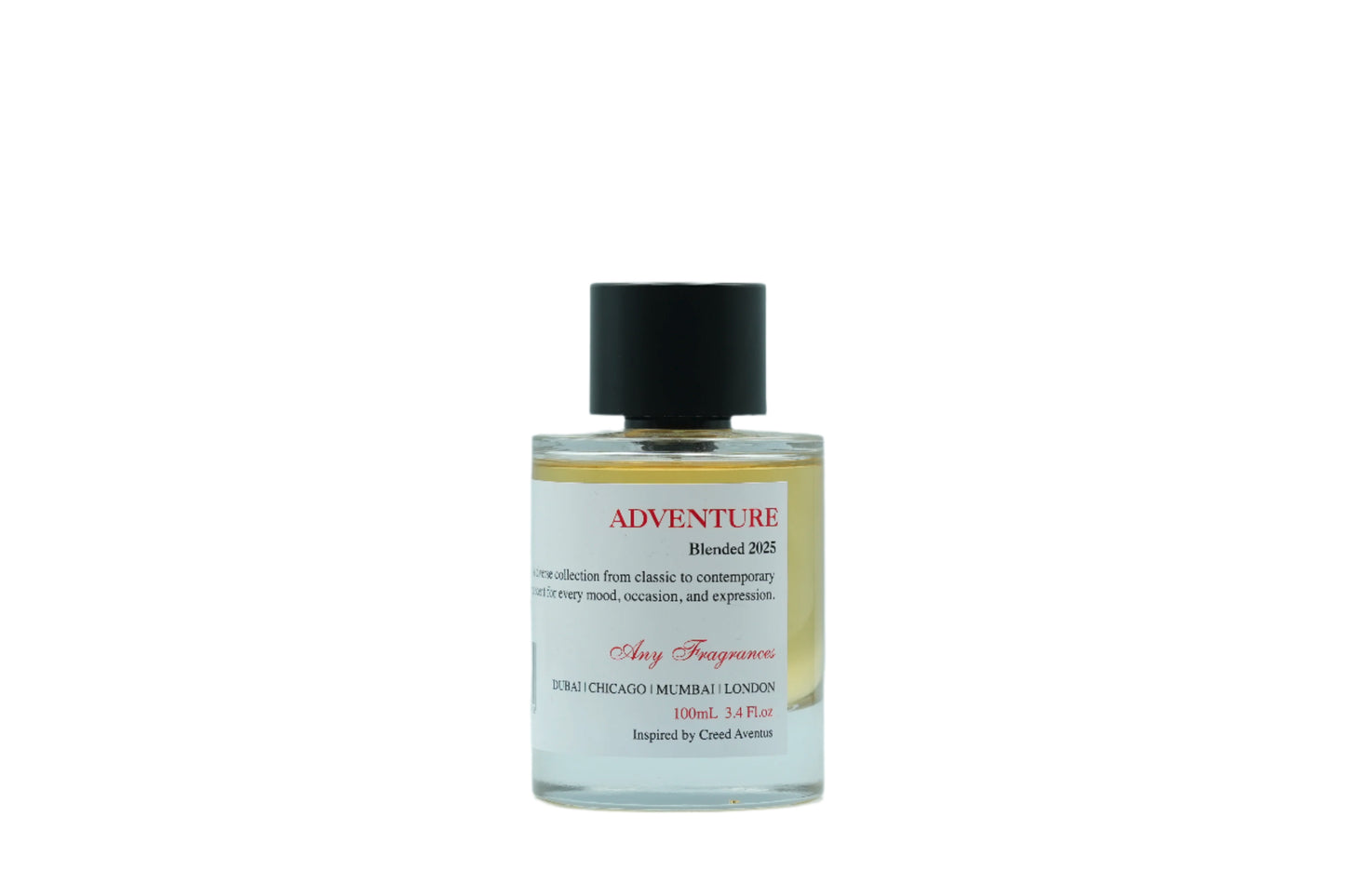 Perfume bottle of ANY Fragrances Adventure EDP 100mL Spray