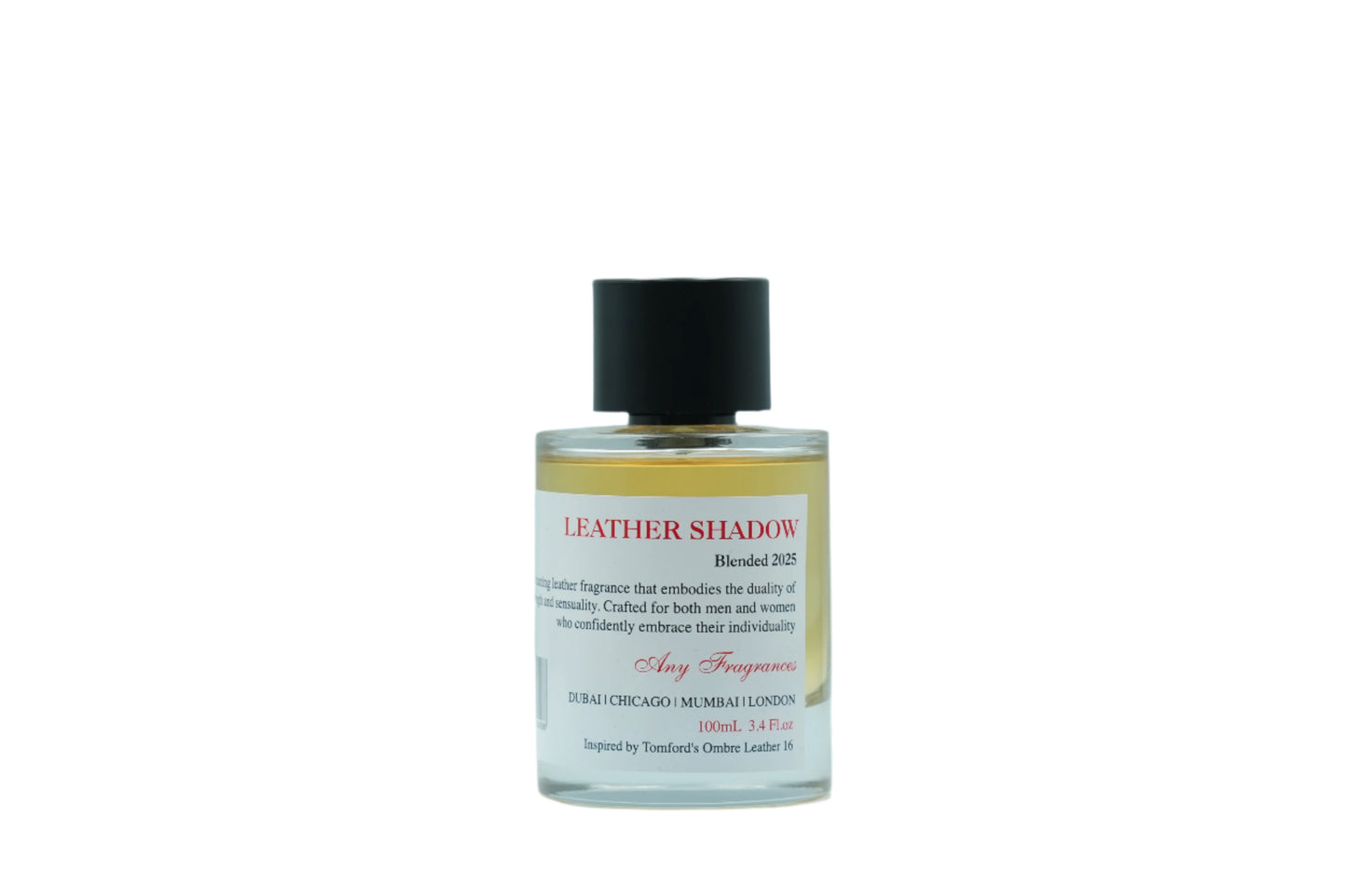 ANY fragrances Leather Shadow EDP 100mL Spray Bottle