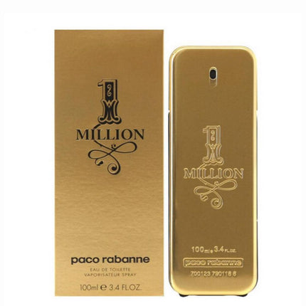 1 Million EDT 100mL by Paco Rabanne along with its Packaging