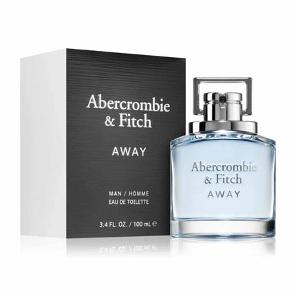 Abercrombie & Fitch Away Men EDT 100mL along with its packaging