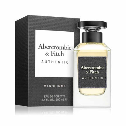 Abercrombie & Fitch Authentic For Men EDT 100mL along with its Packaging