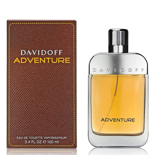 Davidoff Adventure for Men EDT 100mL along with its packaging