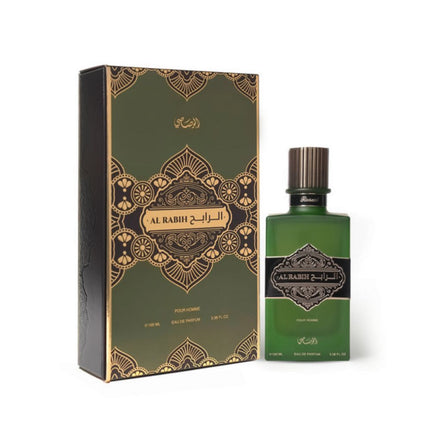 Al Rabih EDP 100mL by Rasasi along with its Box