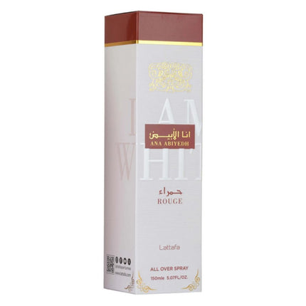 Packing of Ana Abiyedh Rouge All Over Spray Body Mist 150mL