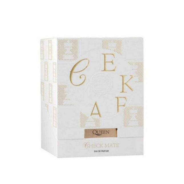 The packing of Armaf Checkmate Queen For Women EDP 100mL