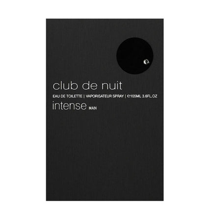 The packaging of Armaf Club De Nuit Intense Man EDT 105mL