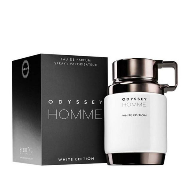 Armaf Odyssey Homme White Edition For Men EDP 100mL along with its Packing