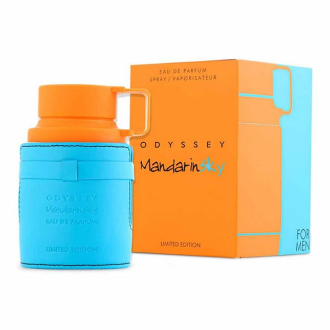 Armaf Odyssey Mandarin Sky Limited Edition For Men EDP 100mL along with its Box