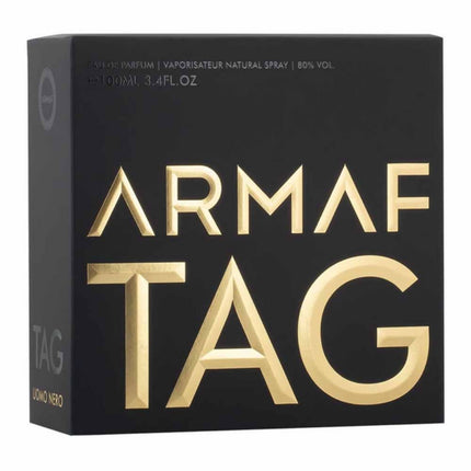 The Packing of Armaf Tag Uomo Nero For Men EDP 100mL