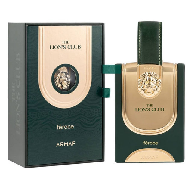 Armaf The Lion's Club Feroce EDP 100mL along with its Packing