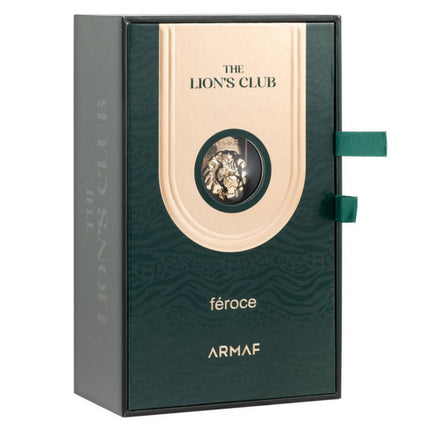 The Packing of Armaf The Lion's Club Feroce EDP 100mL