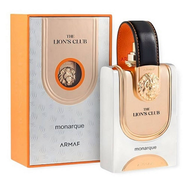 Armaf The Lion's Club Monarque For Men EDP 100mL along with its Packing
