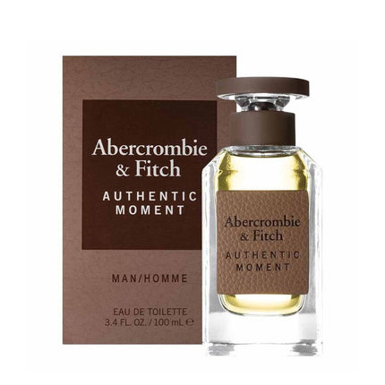Authentic Moment Men EDP 100mL along with its packaging