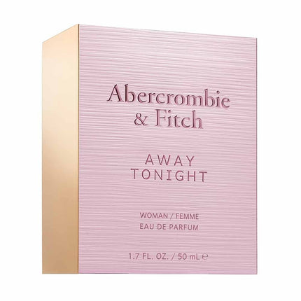 The packaging of Abercrombie & Fitch Away Tonight Women EDP 50mL