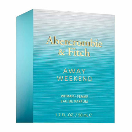 The Packing of Abercrombie & Fitch Away Weekend Women EDP 50mL 
