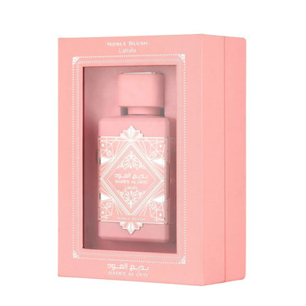 The Packing of Lattafa's Badee Al Oud Noble Blush EDP 100mL