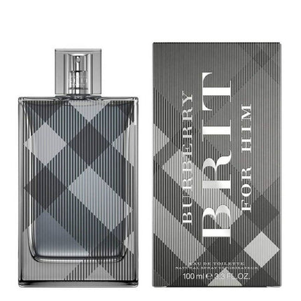 Burberry Brit for Men EDT 100mL along with its Packaging