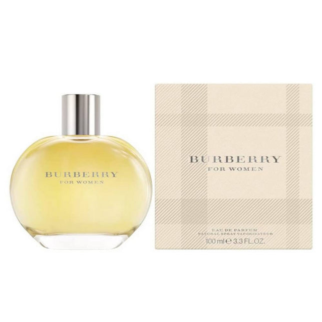 Burberry Classic For Women EDP 100mL along with its Packaging