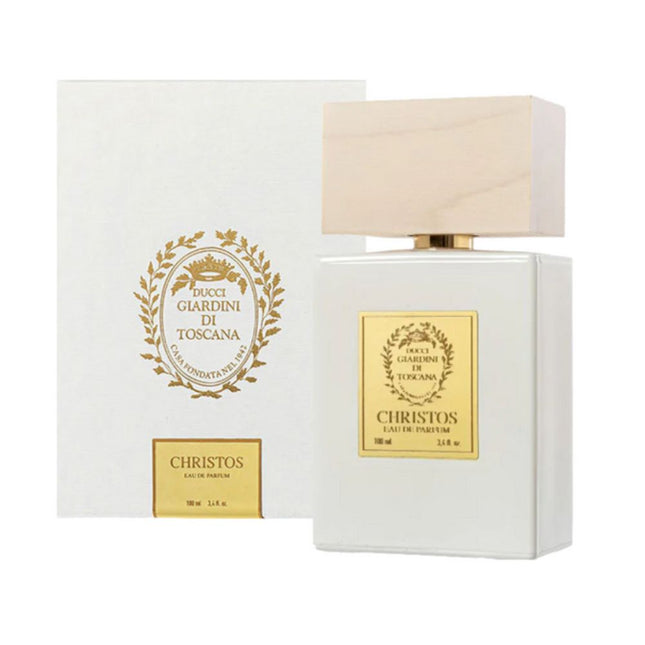 Christos EDP 100mL by Giardini Di Toscana along with its Packing