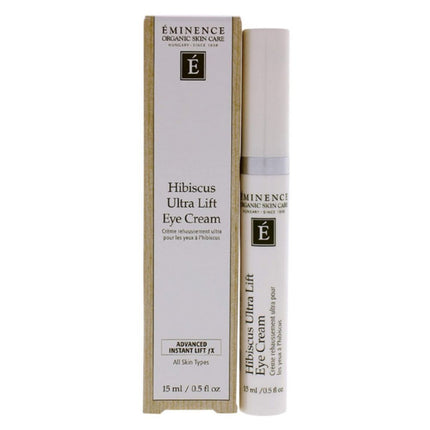 Eminence Hibiscus Ultra Lift Eye Cream 15mL along with its Packing