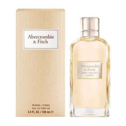 Abercrombie & Fitch perfume bottle and packaging on a white background