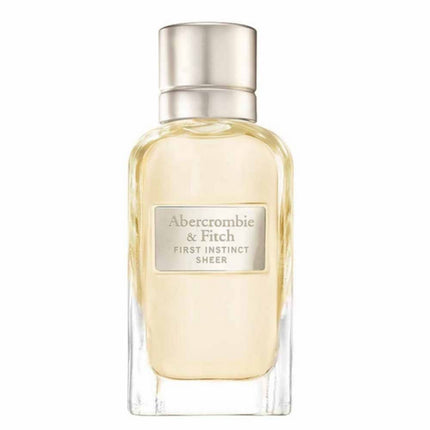 Abercrombie & Fitch First Instinct Sheer perfume bottle on a white background