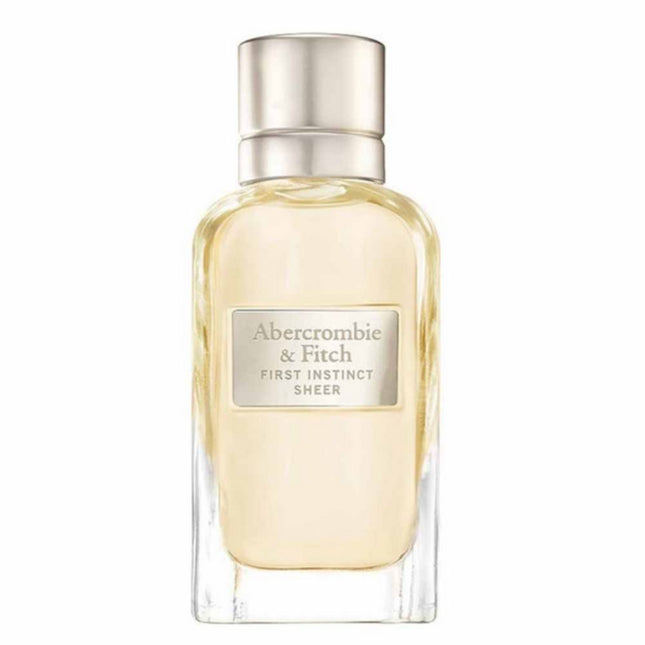 Abercrombie & Fitch First Instinct Sheer perfume bottle on a white background