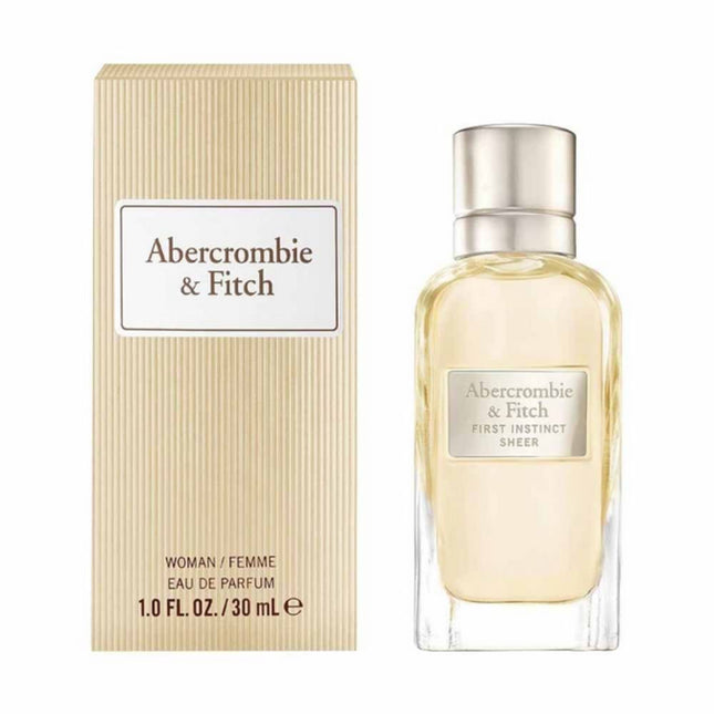 Abercrombie & Fitch perfume bottle and packaging on a white background