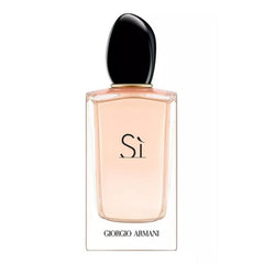 Giorgio Armani Si perfume bottle on a white background