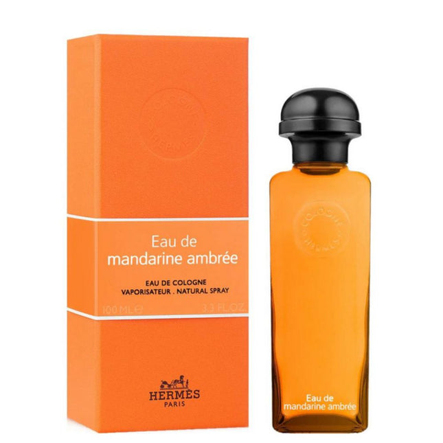 Hermes Eau de Mandarine Ambree Eau de Cologne 100mL along with its Packaging