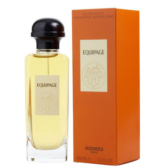 Hermes Equipage For Men Eau de Toilette 100mL along with its packaging
