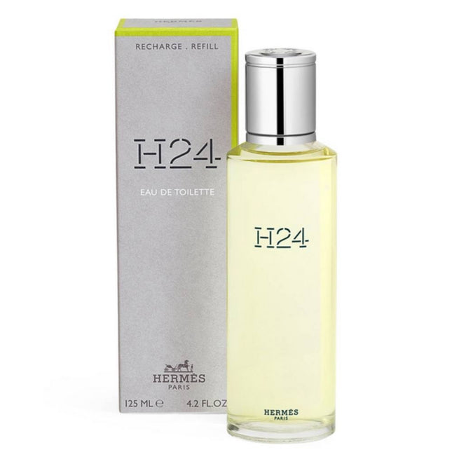 Hermes H24 For Men Eau de Toilette REFILL 125mL along with its packaging