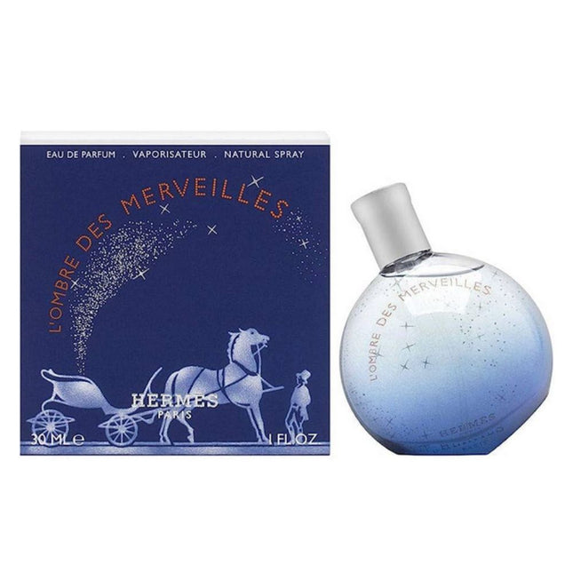 Hermes L'Ombre Des Merveilles EDP 30mL along with its packaging