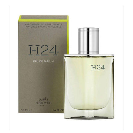 Hermes H24 For Men Eau de Parfum REFILLABLE 50mL along with its Packaging
