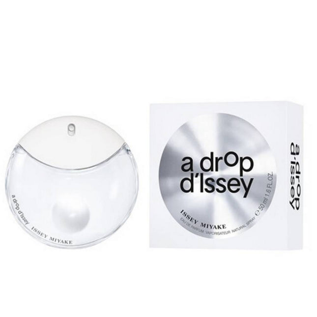 Issey Miyake A Drop D'Issey For Women EDP 50mL along with its packaging