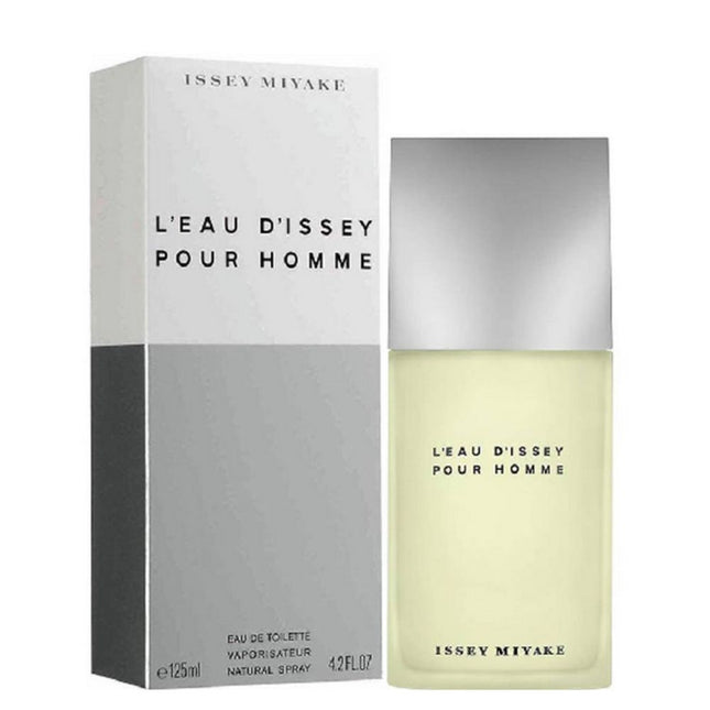 Issey Miyake L'Eau D'Issey Pour Homme EDT 125mL along with its packaging