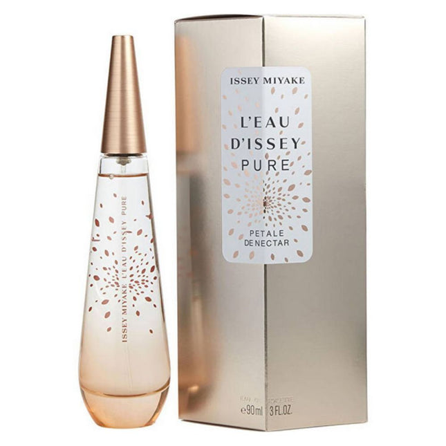 Issey Miyake L'Eau D'Issey Pure Petale de Nectar For Women EDT 90mL along with its Packaging