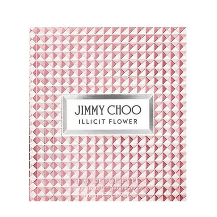 The packaging of Jimmy Choo Illicit Flower For Women EDT 100mL