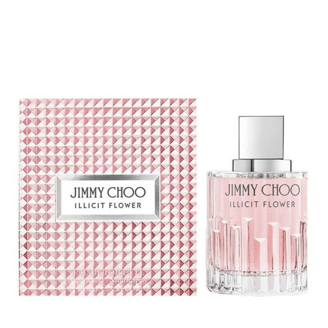 Jimmy Choo Illicit Flower For Women EDT 100mL along with its Packaging