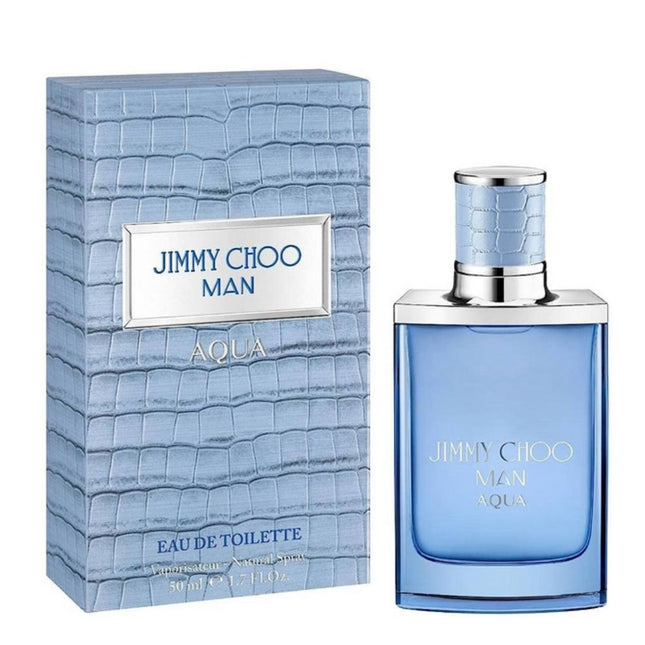 Jimmy Choo Man Aqua EDT 100mL along with its Packaging