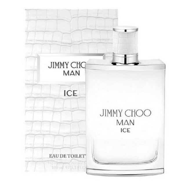 Jimmy Choo Man Ice EDT 100mL along with its Packaging