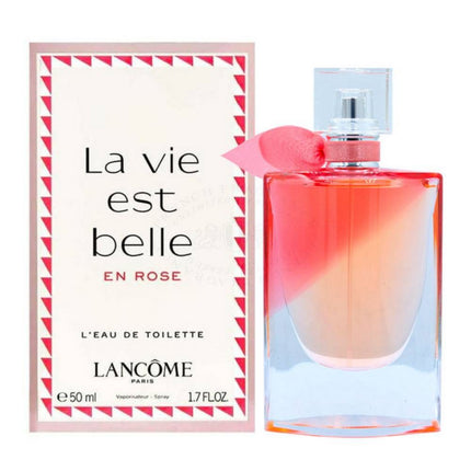 La Vie Est Belle En Rose EDT 50mL along with its packaging