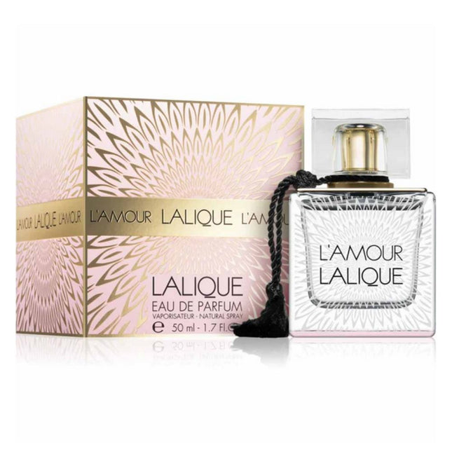 Lalique L'Amour For Women EDP 50mL along with its Packaging