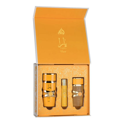 Lattafa Yara Tous 3-in-1 Gift Set | Includes 100ml EDP, 12ml EDP, and Hair Mist