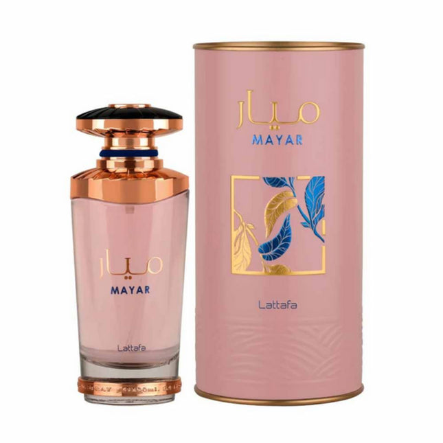 Lattafa Mayar For Women EDP 100mL along with its Packaging