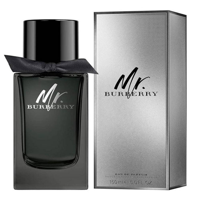 Mr. Burberry Eau de Parfum 150mL along with its packaging