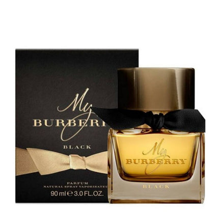 Burberry My Burberry Black For Women Parfum 90mL along with its Packaging
