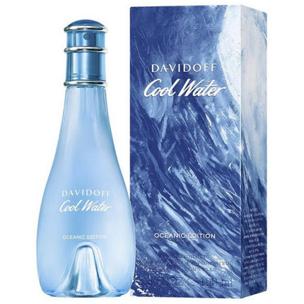 Davidoff Oceanic Edition for Women EDT 100mL along with its packaging