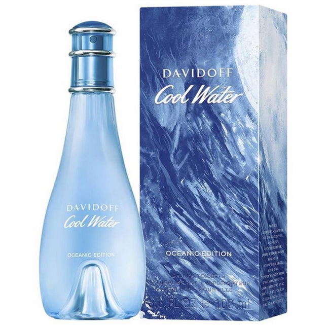 Davidoff Oceanic Edition for Women EDT 100mL along with its packaging