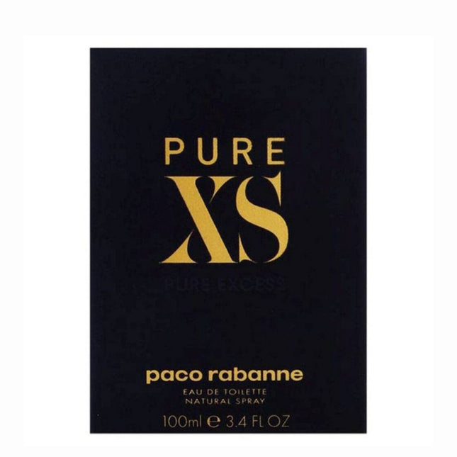 The packaging of Pure XS for Men EDT 100mL by Paco Rabanne
